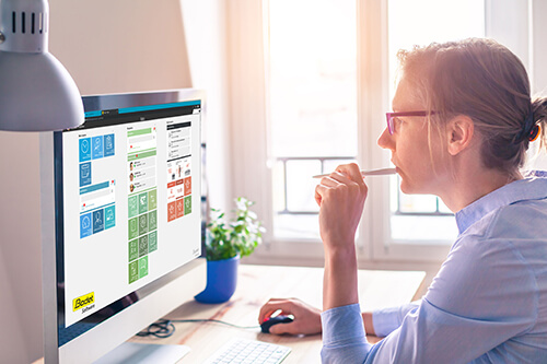 de Kelio software van Bodet vereenvoudigt u het beheer van het thuiswerken